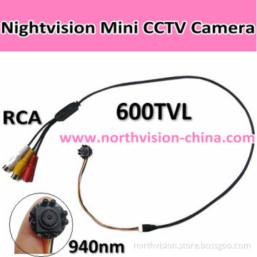 0.5lux 600tvl Nightvision Mini CCTV Camera